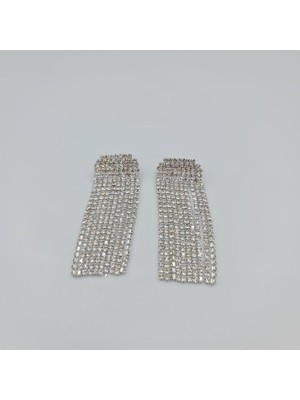 Şık Taşlı Kadın Küpe