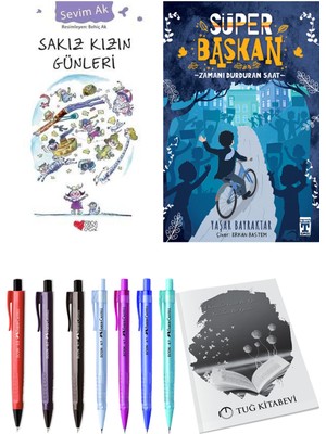 Süper Başkan Zamanı Durduran Saat ve Sakız Kızın Günleri 2li Set