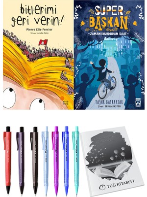 Süper Başkan Zamanı Durduran Saat ve Bitlerimi Geri Verin! 2li Set