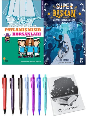 Süper Başkan Zamanı Durduran Saat ve Patlamış Mısır Korsanları 2li Set