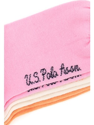 U.S. Polo Assn. Kız Çocuk Pembe Çorap 50299020-VR041