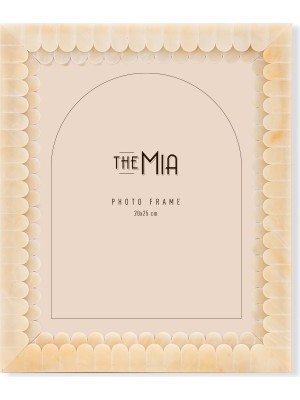 The Mia Wavy Fotoğraf Çerçevesi Sarı 25X30 cm