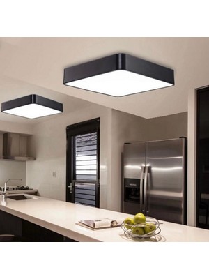 voxlamp lighting solutions vo x lamp lighting solutions Qadratic Plafonyer H:10 Profil Siyah Gün Işığı