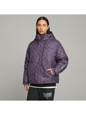 Puma x Pleasures Puffer Jacket Purple Ch