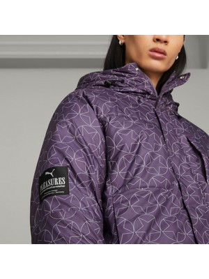 Puma x Pleasures Puffer Jacket Purple Ch