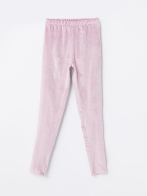 Lcw Kids  Beli Lastikli Basic Kız Çocuk Kadife Tayt