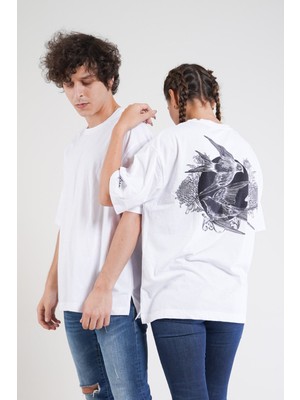 Unisex Beyaz T-Shirt