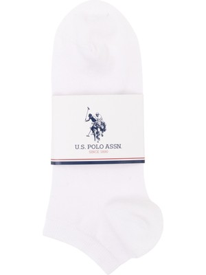 U.S. Polo Assn. Erkek Beyaz Çorap 50298978-VR013