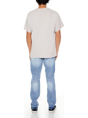 Distressed Slim-Fit Jean Pantolon