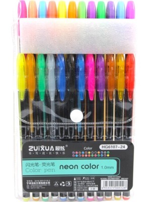 Kırtasiye Ofisi Zuixua 24 Lü Set Roller Pen CNR-152