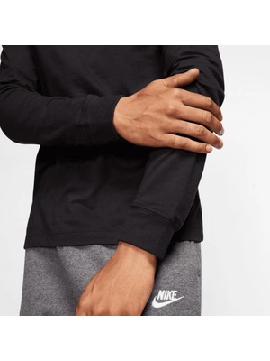 Nike Sportswear Pamuklu Erkek Uzun Kollu T-Shirt