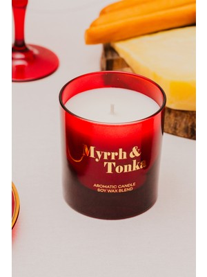 Rakle Myrrh&tonka Kokulu Mum Kırmızı 200 gr