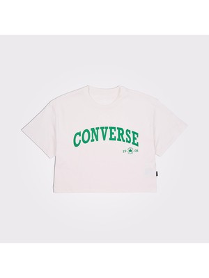 Converse  Collegiate Gold Kadın Krem T-Shirt