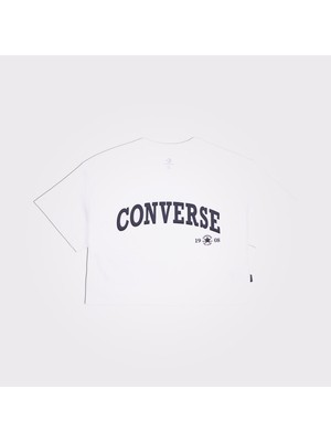 Converse Collegiate Kadın Beyaz T-Shirt