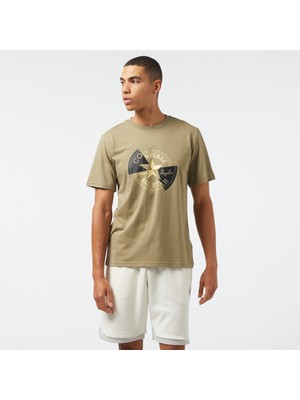 Converse Distorted Erkek Haki T-Shirt
