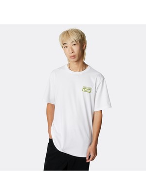Converse Cons Graphic  Erkek Beyaz T-Shirt