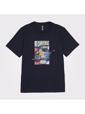 Converse Comic Cover Erkek Siyah T-Shirt