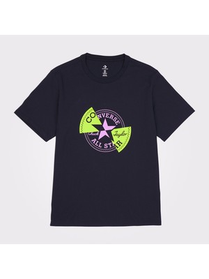 Converse Distorted Erkek Siyah T-Shirt