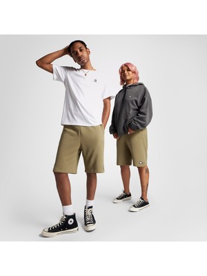 Converse Go-To Loose Fit  Unisex Haki Şort