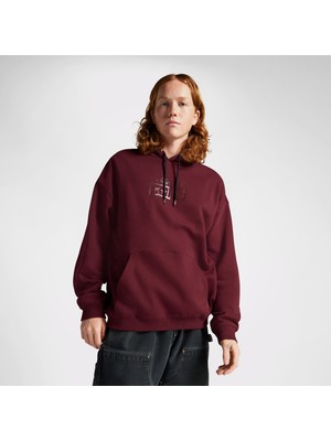 Converse Cons Erkek Bordo Hoodie