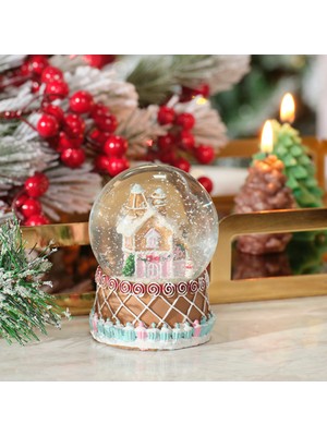 Karaca Home New Year Yılbaşı Cookie House Yılbaşı Kar Küresi