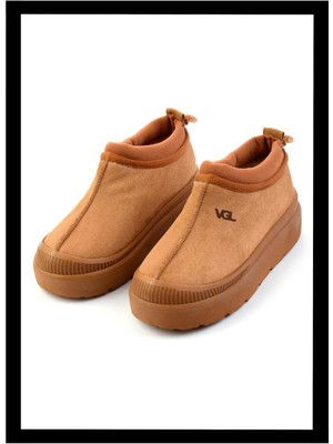 Bambi Taba Süet   Kadın Bot & Bootie K02055010002