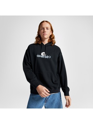 Converse Skull Erkek Siyah Sweatshirt