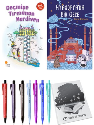 Ayasofya'da Bir Gece ve Geçmişe Tırmanan Merdiven 2li Set