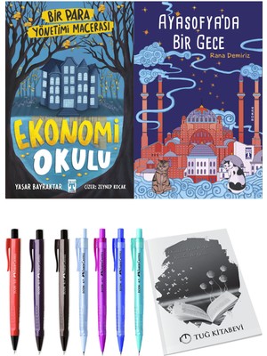 Ayasofya'da Bir Gece ve Ekonomi Okulu Bir Para Yönetimi Macerası 2li Set