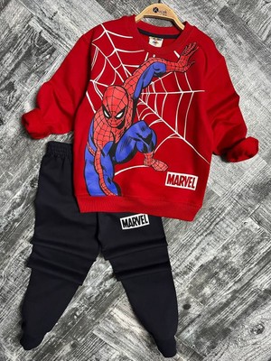 Nina Kids Spıderman Desenli Efsane Takım 9-10