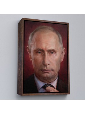 Alaz Trade Çerçeveli Vladimir Putin Rusya Devlet Başkanı TABLO-7768