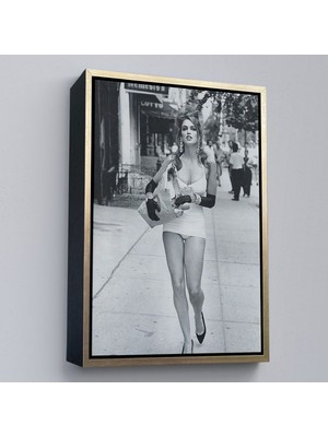 Alaz Trade Çerçeveli Cindy Crawford TABLOSU-7976