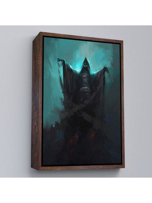 Alaz Trade Çerçeveli Gizemli Karanlık Ruh Yükseliyor TABLO-7884