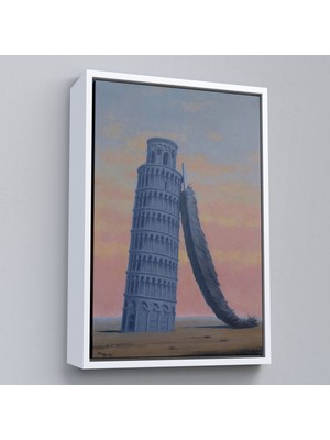 Alaz Trade Çerçeveli Rene Magritte - Yolculuk Hatırası TABLO-7409
