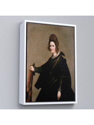 Alaz Trade Çerçeveli Diego Velázquez - Kadın Portresi TABLO-7377