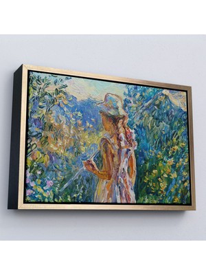 Alaz Trade Çerçeveli Küçük Kız Çocuğu TABLOSU-7258