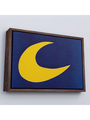 Alaz Trade Çerçeveli Joan Miro Güneşin Şarkısı TABLOSU-7074