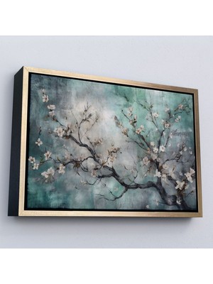 Alaz Trade Çerçeveli Kiraz Ağacı TABLOSU-7232