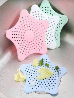 Hanedanev Rose Yıldız Lavabo Süzgeç  Lavabo Küvet Süzgeci 16 cm