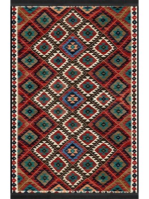 Homier Collection Homier Westa Kalitesi Yıkanabilir Kaymaz Taban Kilim Ve Yolluk H-Ot-4240