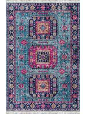 Homier Collection Homier Westa Kalitesi Yıkanabilir Kaymaz Taban Kilim ve Yolluk H-OT-4137B