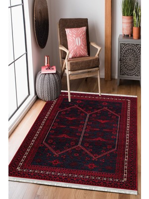 Homier Collection Homier Westa Kalitesi Yıkanabilir Kaymaz Taban Kilim ve Yolluk H-OT-4149A