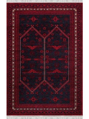 Homier Collection Homier Westa Kalitesi Yıkanabilir Kaymaz Taban Kilim ve Yolluk H-OT-4149A