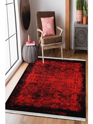 Homier Collection Homier Westa Kalitesi Yıkanabilir Kaymaz Taban Kilim ve Yolluk H-OT-4020A