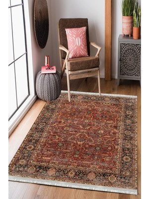 Homier Collection Homier Westa Kalitesi Yıkanabilir Kaymaz Taban Kilim ve Yolluk H-OT-4030A