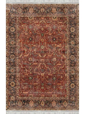 Homier Collection Homier Westa Kalitesi Yıkanabilir Kaymaz Taban Kilim ve Yolluk H-OT-4030A