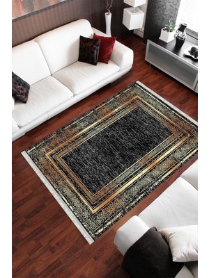 Homier Collection Homier Westa Kalitesi Yıkanabilir Kaymaz Taban Kilim ve Yolluk H-MD-0100A