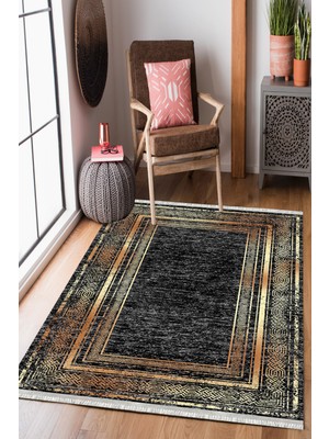 Homier Collection Homier Westa Kalitesi Yıkanabilir Kaymaz Taban Kilim ve Yolluk H-MD-0100A