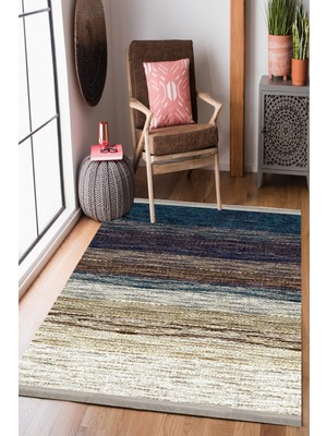 Homier Collection Homier Westa Kalitesi Yıkanabilir Kaymaz Taban Kilim ve Yolluk H-MD-0027A