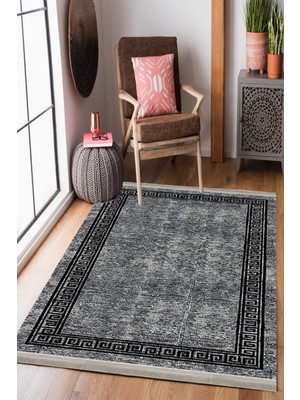 Homier Collection Homier Westa Kalitesi Yıkanabilir Kaymaz Taban Kilim ve Yolluk H-DK-5060D